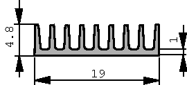 ick smd b 10 sa, радиатор ICK SMD B 10 SA, радиатор