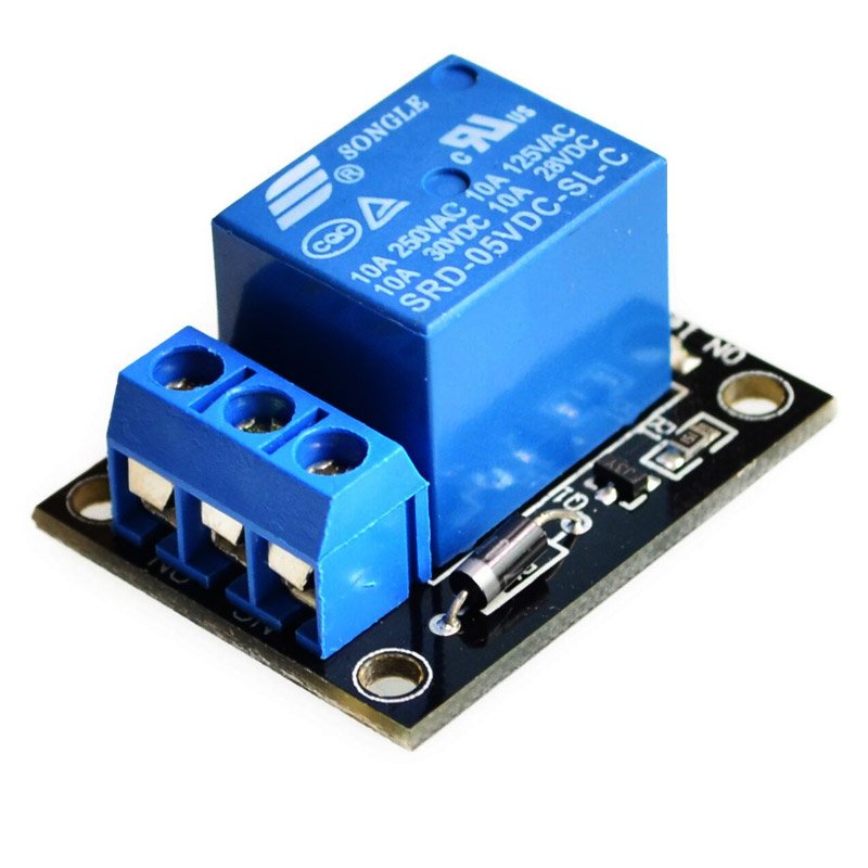ky-019, модуль реле (srd-05vdc) 1 канал KY-019, модуль реле (SRD-05VDC) 1 канал