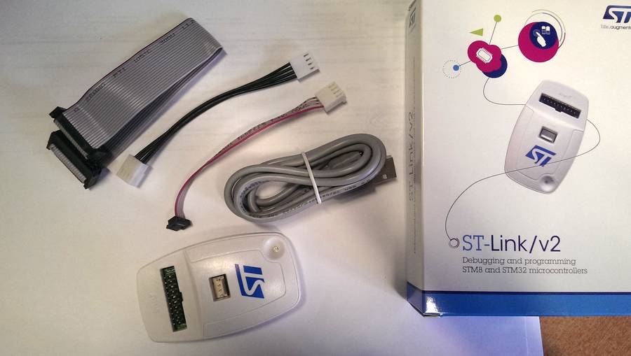 st-link/v2, программатор ST-LINK/V2, программатор