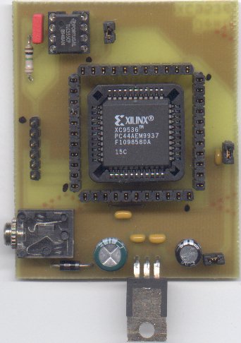 xc9536-5pc44c, микросхема XC9536-5PC44C, микросхема