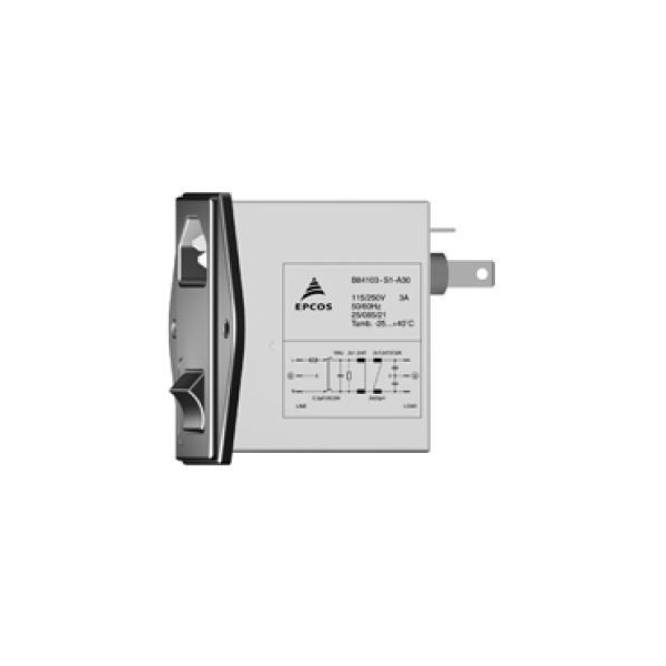 b84103s 1a 30 2x3a 250v, фильтр сетевой B84103S 1A 30 2x3A 250V, фильтр сетевой